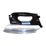 Oster GCSTBV4119 Plancha Seca de Ropa | Aluminio Pulido | Pesada | Negro Plateado