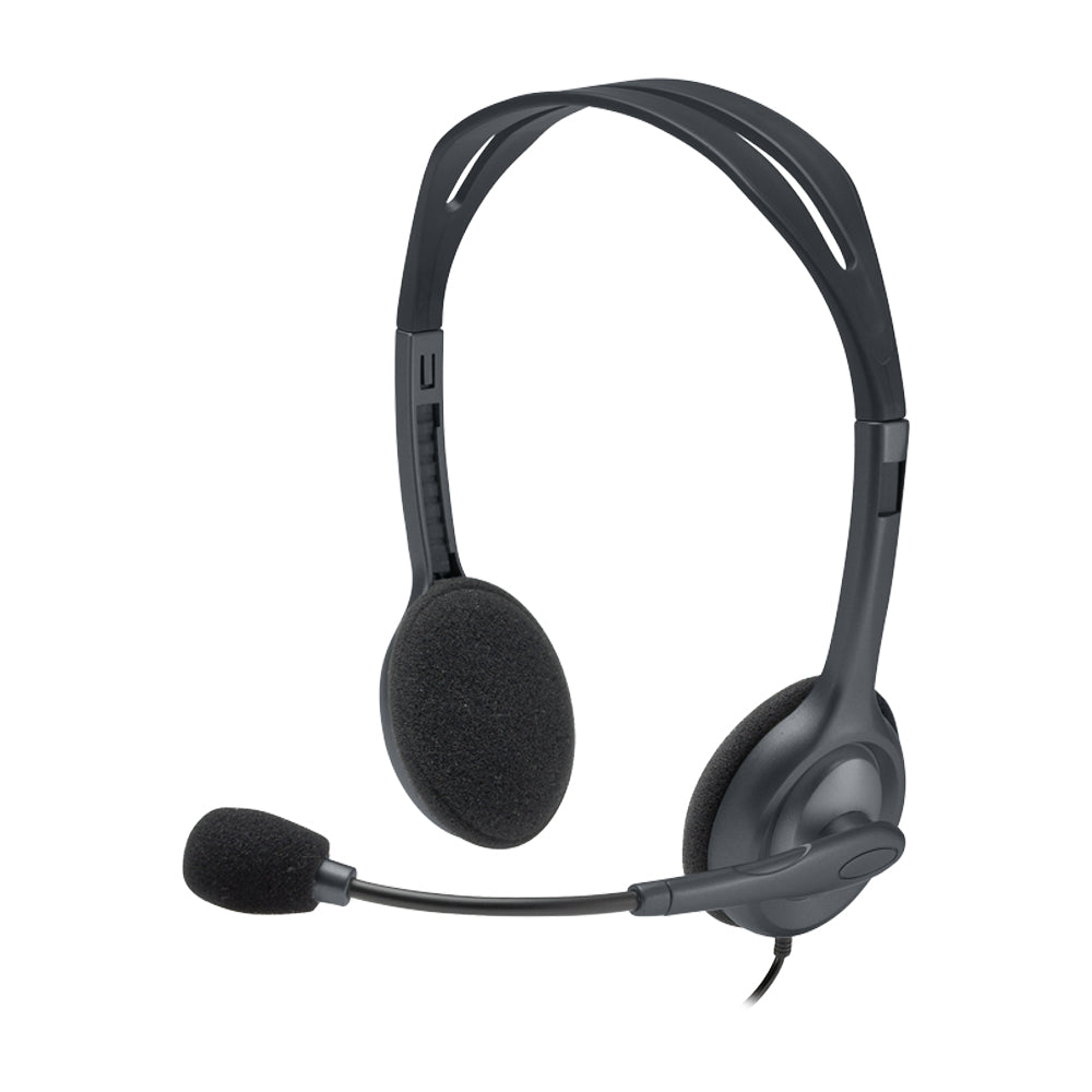 Logitech H111 Headset Estéreo Audífonos On-Ear de Cable