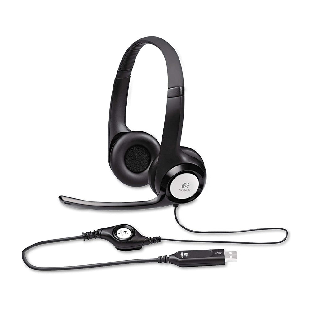 Logitech H390 Headset Estéreo Audífonos On-Ear de Cable