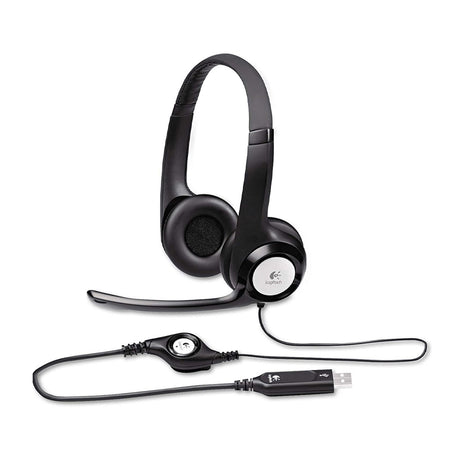 Logitech H390 Headset Estéreo Audífonos On-Ear de Cable