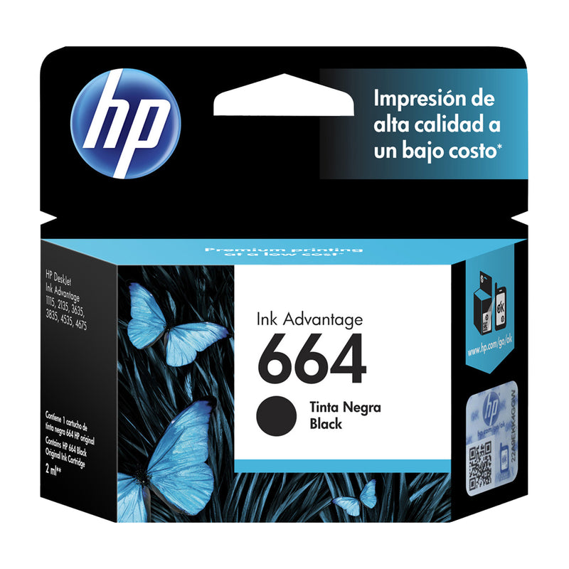 HP 664 Cartucho de Tinta | Negro