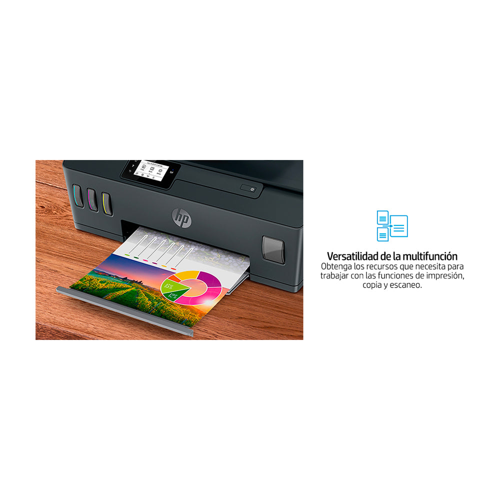 HP Ink Tank 530 Impresora Inalámbrica Multifuncional con Tanques de Tinta