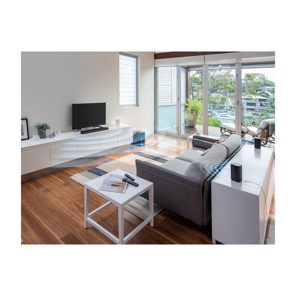 Sony Barra de Sonido Inalámbrica Bluetooth de 5.1 Canales | Subwoofer | Authentic Surround Sound | Dolby Digital | 400W