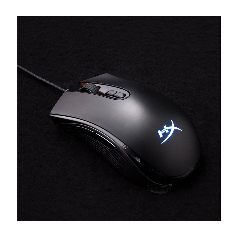 HyperX Pulsefire Core Mouse Gaming | RGB | 6,200 DPI | Negro