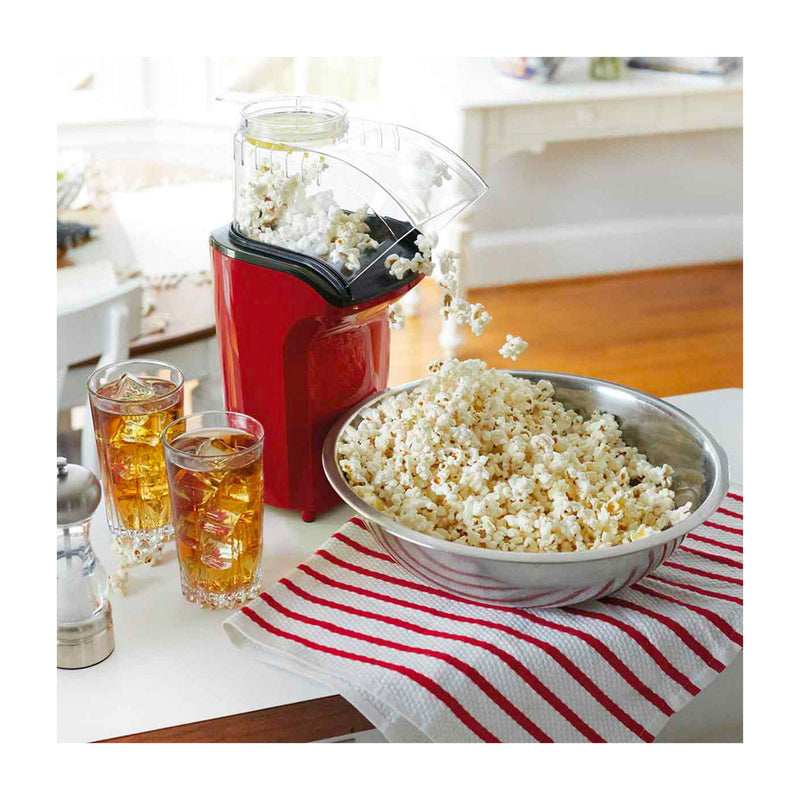 Hamilton Beach Máquina de Popcorn Hot Air | 18 Tazas  | Rojo