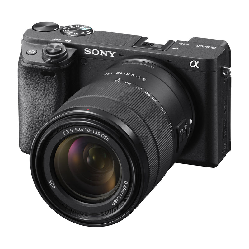 Sony a6400 Alpha Cámara Digital Mirrorless con Lente 18-135mm OSS | ILCE-6400M