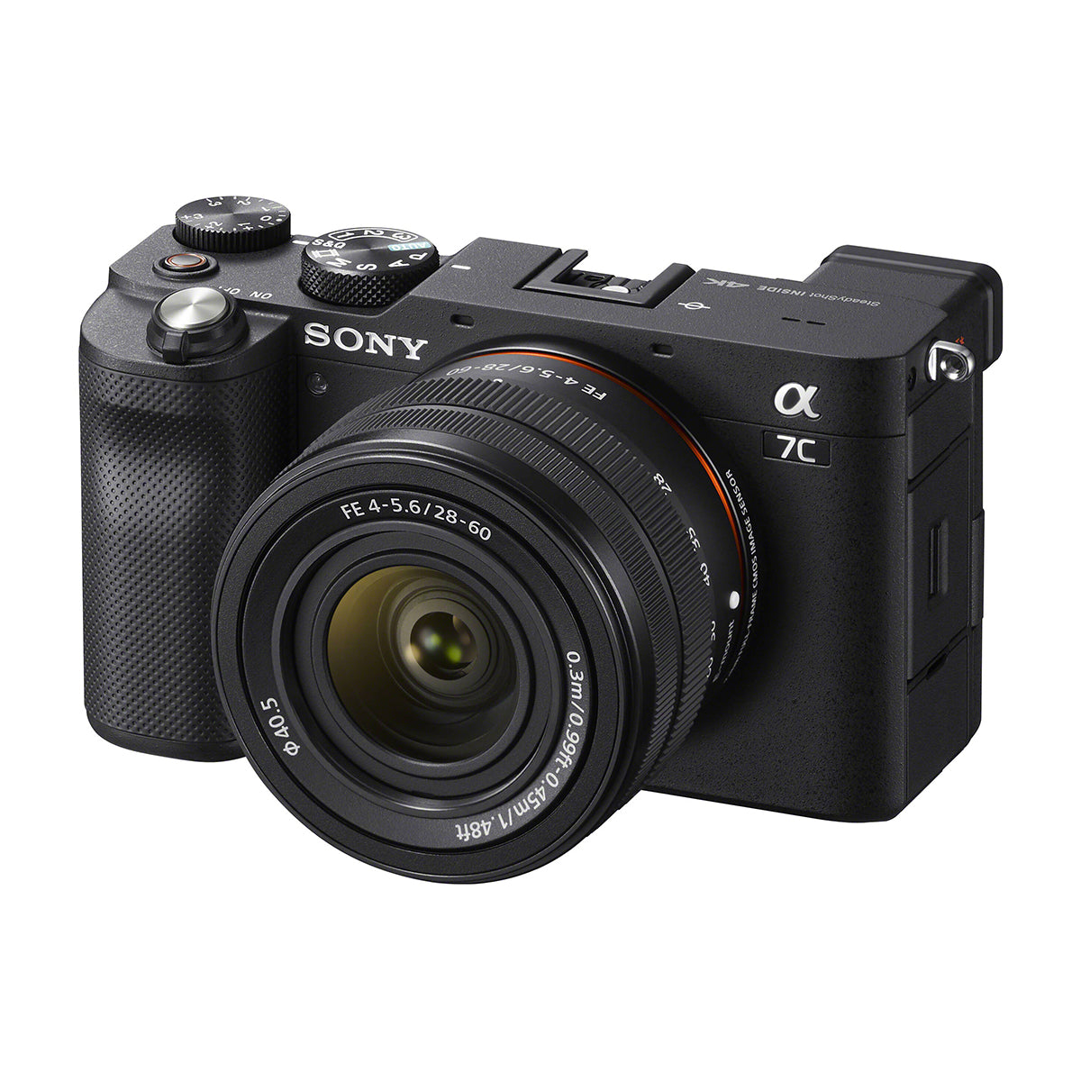 Sony a7C Alpha Cámara Digital Mirrorless con Lente 28-60mm | ILCE7CL | Full Frame | Negro