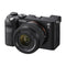 Sony a7C Alpha Cámara Digital Mirrorless con Lente 28-60mm | ILCE7CL | Full Frame | Negro