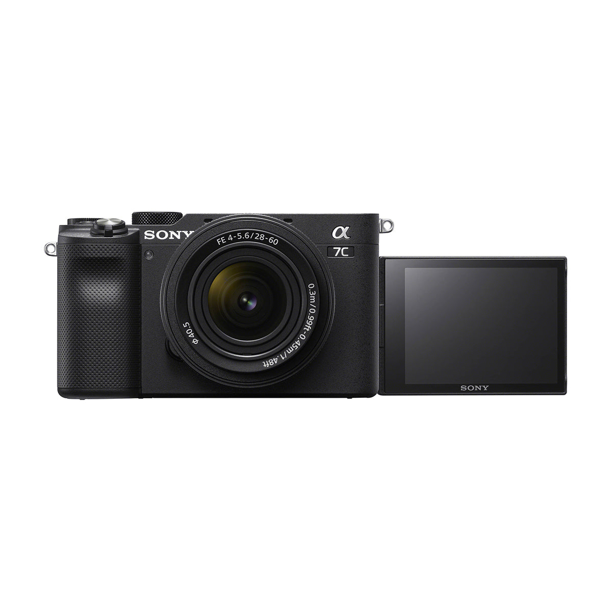 Sony a7C Alpha Cámara Digital Mirrorless con Lente 28-60mm | ILCE7CL | Full Frame | Negro