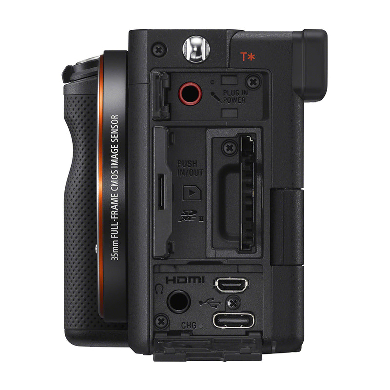 Sony a7C Alpha Cámara Digital Mirrorless con Lente 28-60mm | ILCE7CL | Full Frame | Negro
