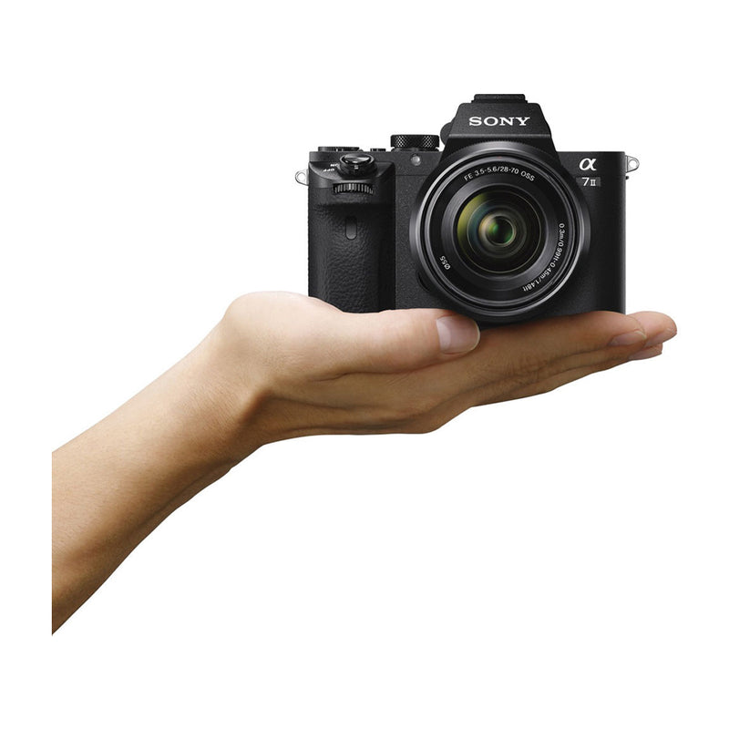 Sony a7 II Alpha Cámara Digital Mirrorless con Lente 28-70mm OSS | ILCE-7M2K | Full Frame