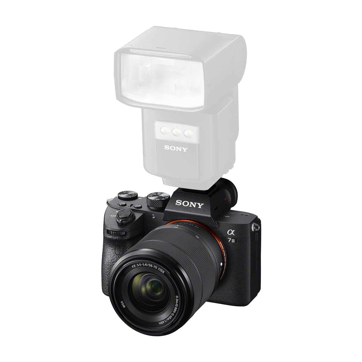 Sony a7 III Alpha Cámara Digital Mirrorless con Lente 28-70mm OSS | ILCE-7M3K | Full Frame