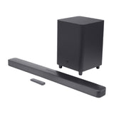 JBL Bar 5.1 Surround Barra de Sonido Bluetooth de 5.1 Canales | Subwoofer | MultiBeam | 4K | Chromecast | Alexa | WiFi | Dolby VA | 550W