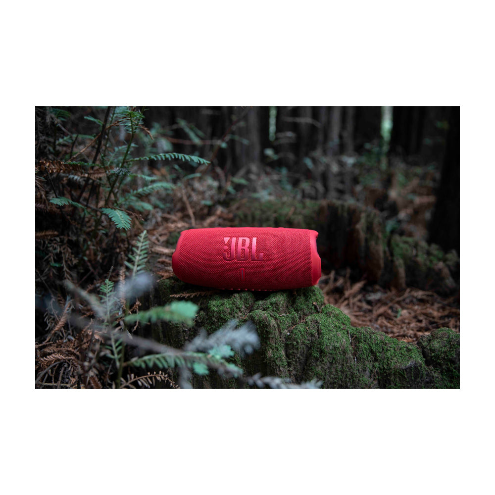 JBL Charge 5 Bocina Portátil Bluetooth Waterproof | JBL Original Pro | 20H | IP67 | Rojo