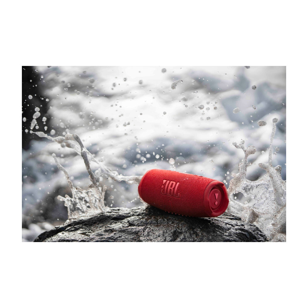 JBL Charge 5 Bocina Portátil Bluetooth Waterproof | JBL Original Pro | 20H | IP67 | Rojo