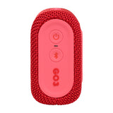 JBL GO 3 Bocina Portátil Bluetooth Waterproof | JBL Pro Sound | 5H | IP67 | Rojo