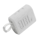 JBL GO 3 Bocina Portátil Bluetooth Waterproof | JBL Pro Sound | 5H | IP67 | Blanco