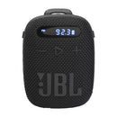 JBL Wind 3 Bocina Portátil Bluetooth Waterproof | Dock / Handlebar Mount | 5H | IP67 | Negro