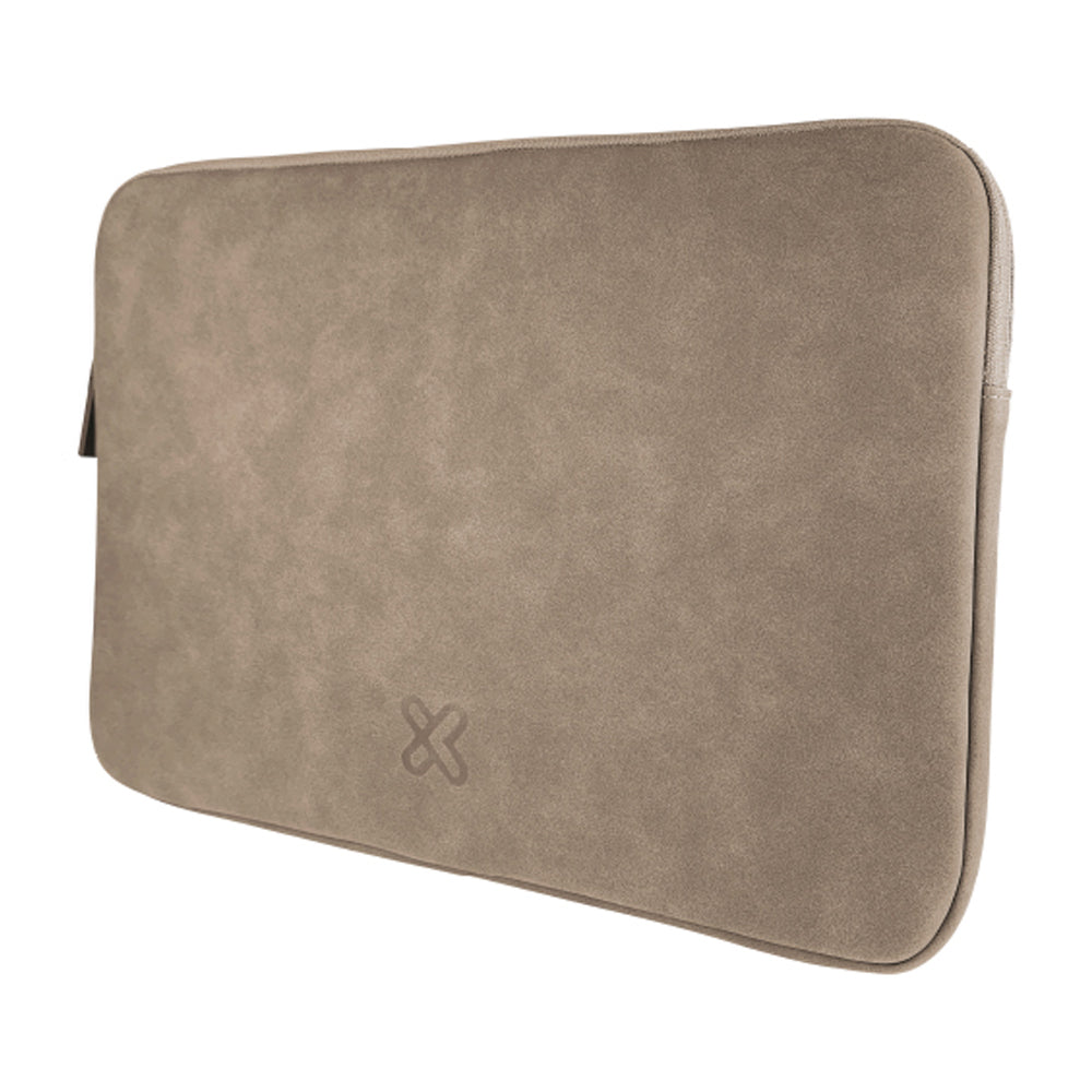 Klip Xtreme Funda con Cremallera para Laptop de hasta 15.6" | Crema