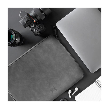Klip Xtreme Funda con Cremallera para Laptop de hasta 15.6" | Crema