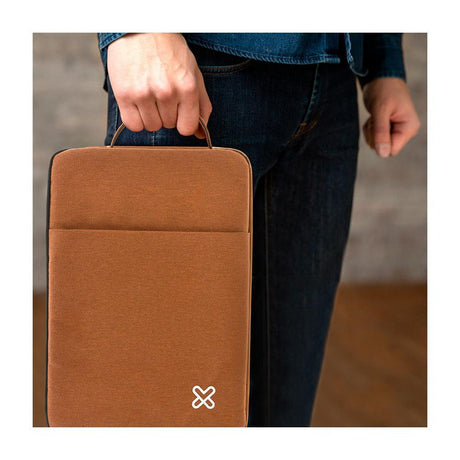 Klip Xtreme Funda con Cremallera para Laptop de hasta 15.6" | Gris