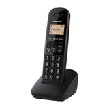 Panasonic Teléfono Inalámbrico de Mesa | Caller ID | 1 Línea | 1 Auricular | Resistente a Impactos | Negro
