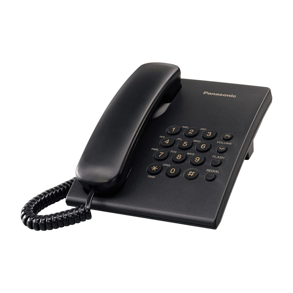 Panasonic Teléfono de Mesa | 1 Linea | Negro