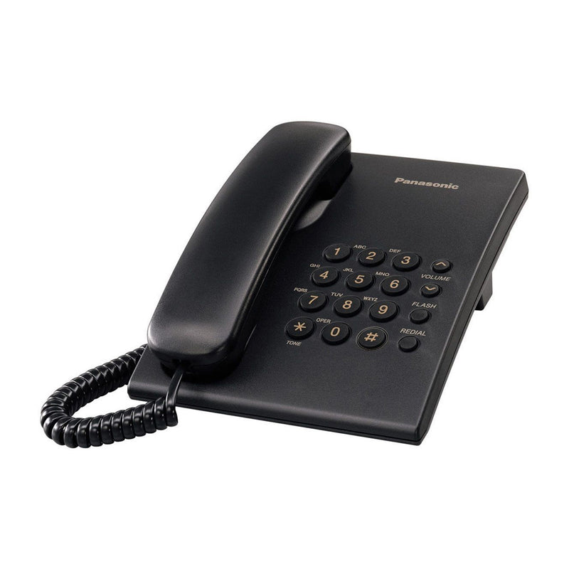 Panasonic Teléfono de Mesa | 1 Linea | Negro