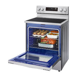 LG Estufa Eléctrica de Acero Inoxidable | 2-en-1 | Smart WiFi ThinQ | 6.3p3 | Air Fryer | Convección | Panel Digital | 30" | 5 Quemadores | Plateado