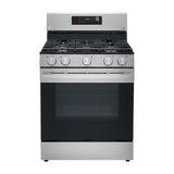 LG Estufa a Gas de Acero Inoxidable | Smart WiFi ThinQ | 5.8p3 | Ultra Heat | Air Fryer | Convección | Panel Digital | 30" | 5 Quemadores