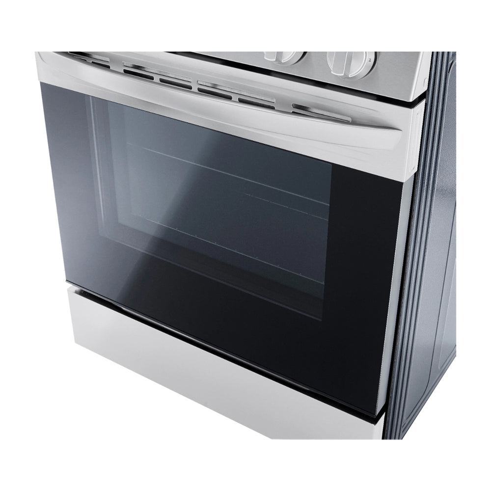 LG Estufa a Gas de Acero Inoxidable | Smart WiFi ThinQ | 5.8p3 | Ultra Heat | Air Fryer | Convección | Panel Digital | 30" | 5 Quemadores