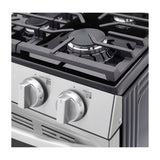 LG Estufa a Gas de Acero Inoxidable | Smart WiFi ThinQ | 5.8p3 | Ultra Heat | Air Fryer | Convección | Panel Digital | 30" | 5 Quemadores