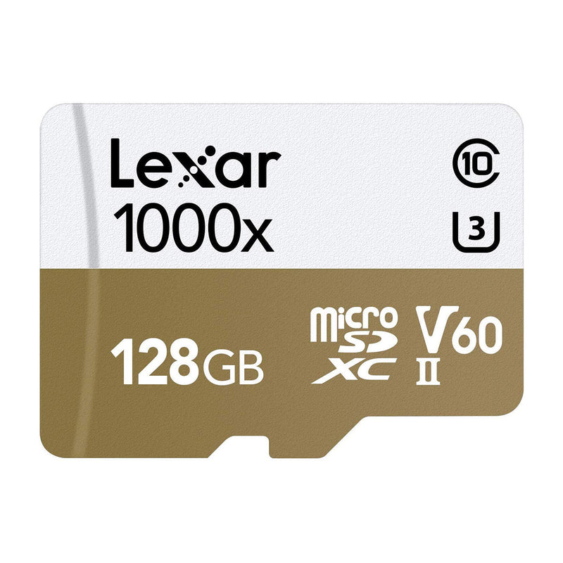 Lexar Memoria Micro SD de 128 GB + Adaptador USB 3.0 | Clase 10 | UHS II | 150MB/s