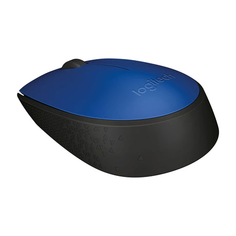 Logitech M170 Mouse Inalámbrico | Azul Negro