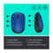 Logitech M170 Mouse Inalámbrico | Azul Negro