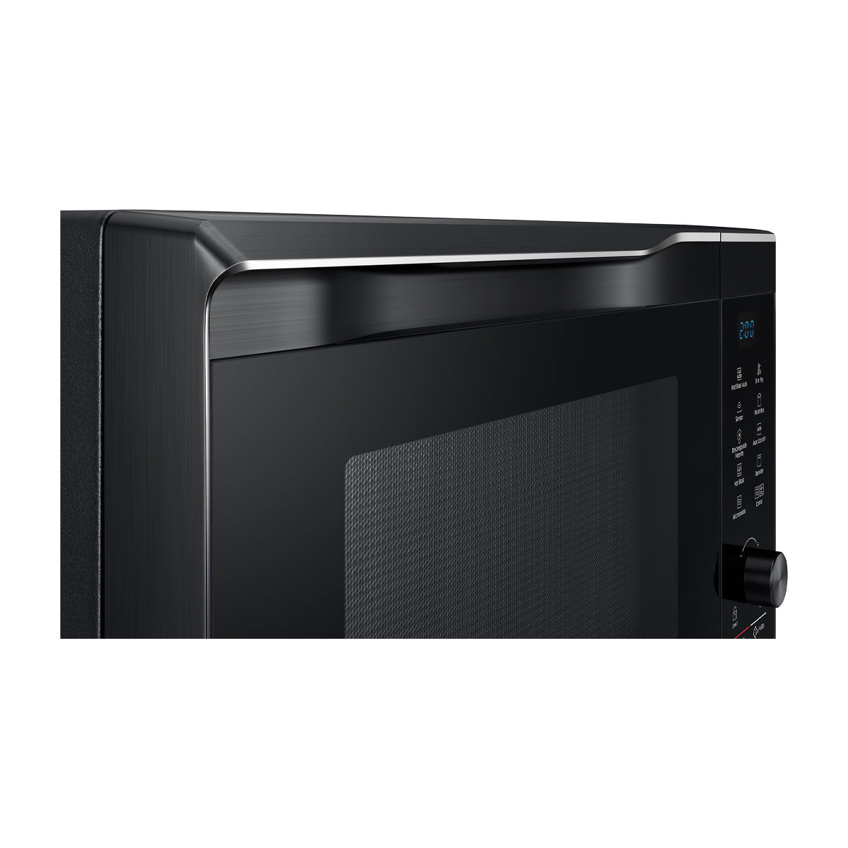 Samsung Microondas de 1000W | Convección | Grill | Sistema de Cocción con Sensor | Interior de Cerámica | SlimFry | 1.1p3 | Negro