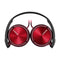 Sony MDR-ZX310 Audífonos On-Ear de Cable | Rojo