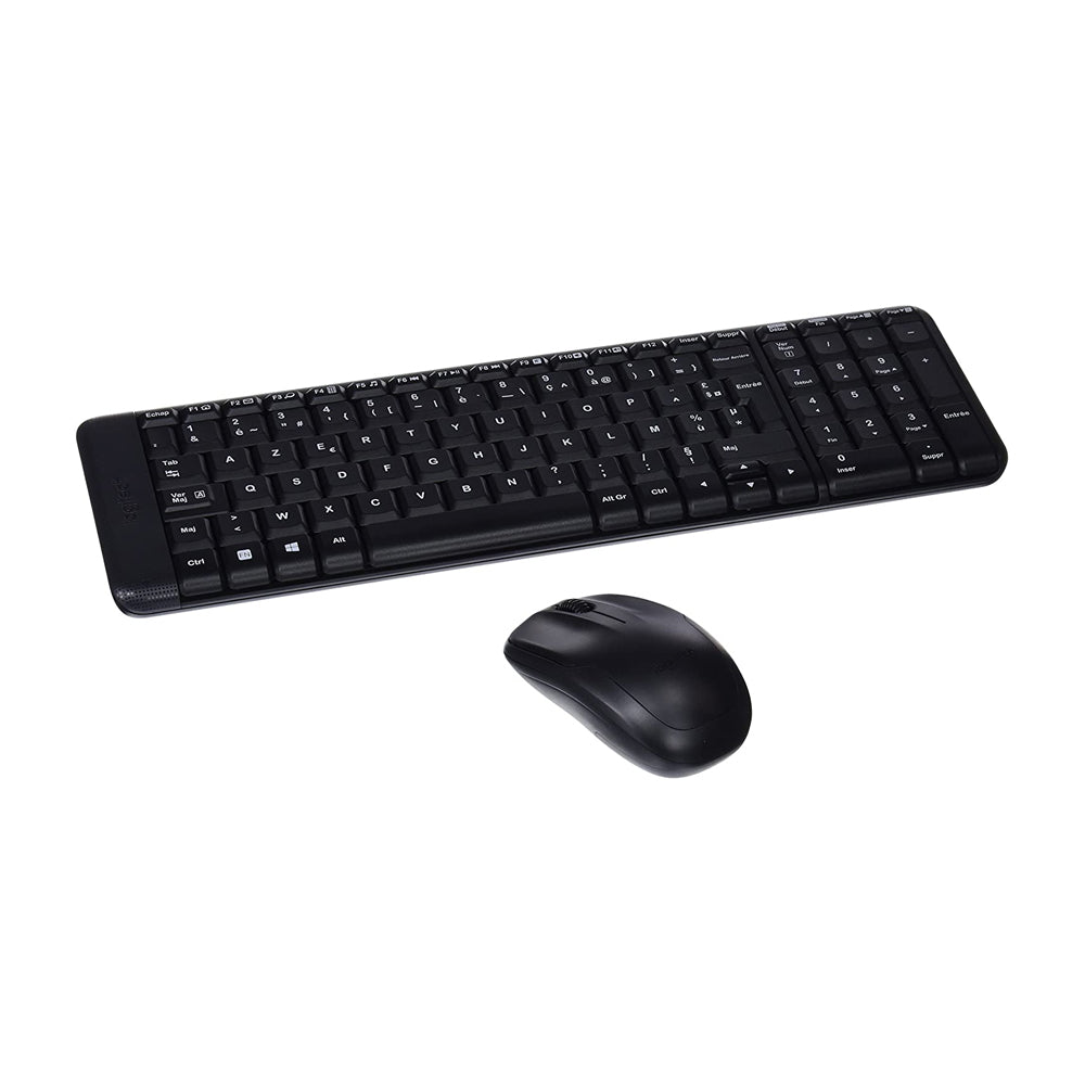 Logitech Teclado & Mouse Inalámbrico | Plug & Play | Silencioso