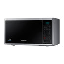 Samsung Microondas de 800W | Interior de Cerámica | Modo Eco | 0.8p3 | Plateado