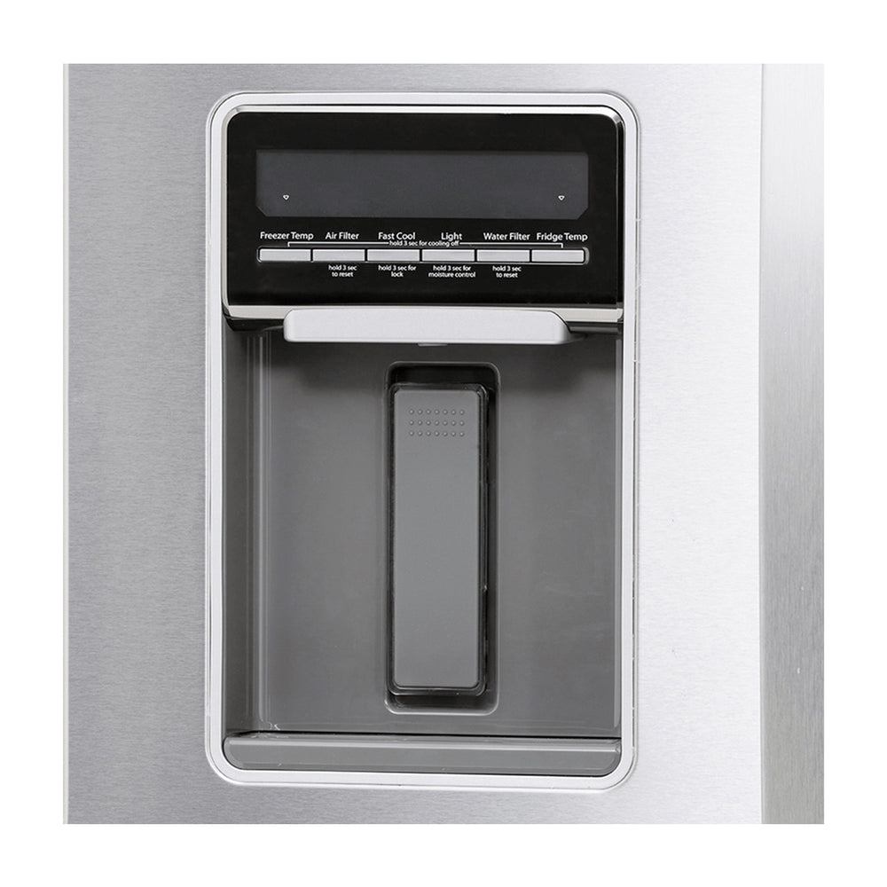 Whirlpool Refrigeradora French Door de 3 Puertas |  Fresh Flow | EveryDrop | Dispensador de Agua | 20p3