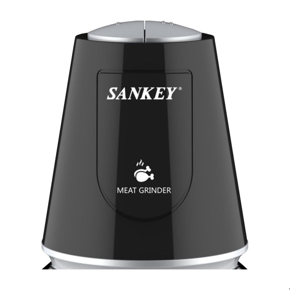 Sankey Picatodo de 1.2L | Vaso de Vidrio | Anti-Resbalante | Negro