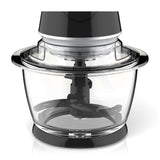 Sankey Picatodo de 1.2L | Vaso de Vidrio | Anti-Resbalante | Negro