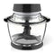 Sankey Picatodo de 1.2L | Vaso de Vidrio | Anti-Resbalante | Negro