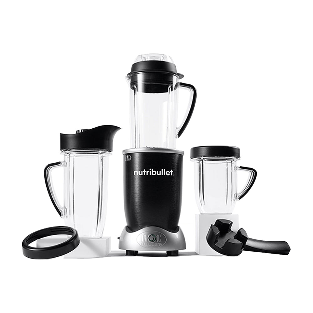 Nutribullet RX Licuadora / Extractor de Nutrientes | Función de Calentamiento para Sopas y Salsas | 10 Piezas | 1.3L | 1700W | Negro