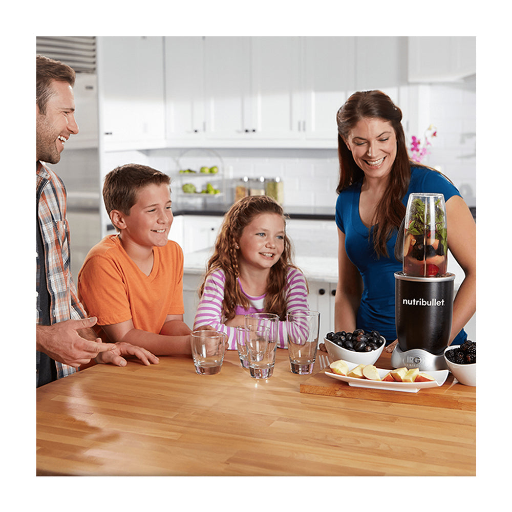 Nutribullet RX Licuadora / Extractor de Nutrientes | Función de Calentamiento para Sopas y Salsas | 10 Piezas | 1.3L | 1700W | Negro