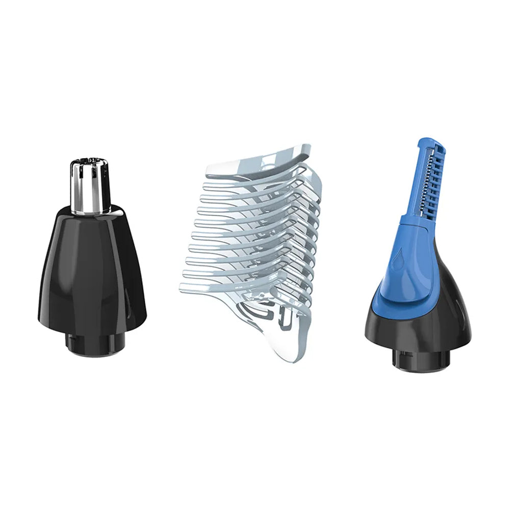 Remington Recortadora de Precisión de Vellos Inalámbrica para Nariz, Cejas y Orejas | Nano Silver | Waterproof