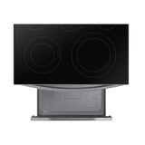 Samsung Estufa Eléctrica de Acero Inoxidable | 2-en-1 | WiFi Smart | 6.3p3 | Air Fryer | Convección | Control de Voz (Alexa y Google) | Panel Digital | 30" | 5 Quemadores