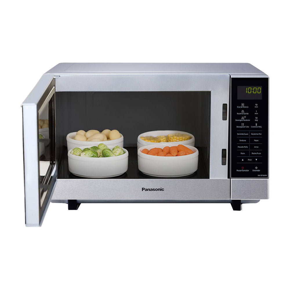 Panasonic Microondas Inverter de 1100W | Grill | 1p3 | Gris