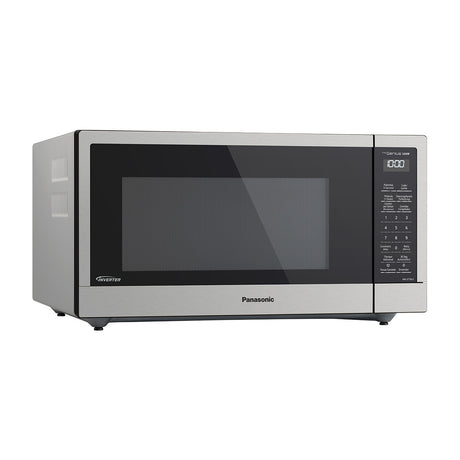 Panasonic Microondas Inverter de 1200W | Cocción por Sensor | 1.6p3 | Plateado