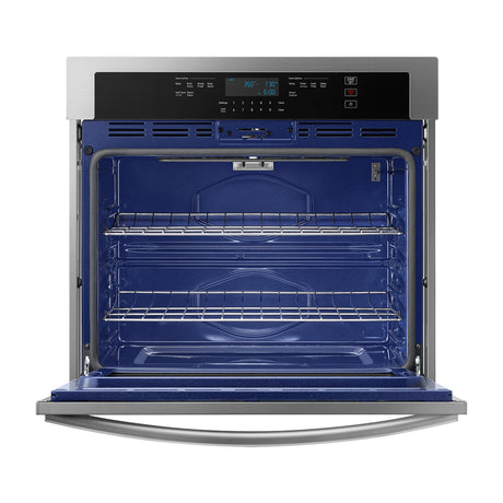 Samsung Horno Multifuncional Empotrable Eléctrico | 30" | 5.1p3 | WiFi | Control Táctil Digital | Interior de Cerámica Azul | Self / Steam Clean | 285°C